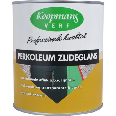 Afbeelding van Koopmans Perkoleum Ebbenzwart Hoogglans Transparant 2.5L kleur Beits