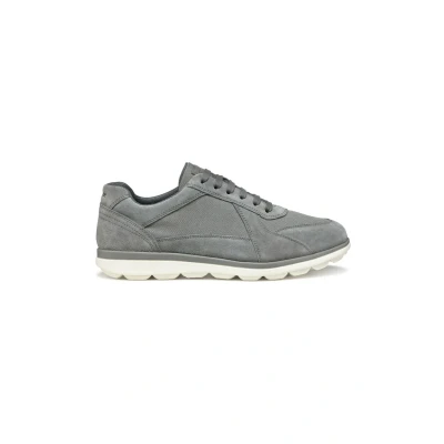 Afbeelding van Geox Basket Spherica Sneakers laag, Heren, Maat: 42, Dark grey Leer
