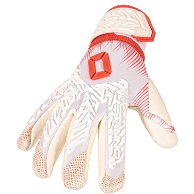 Afbeelding van Ultimate Grip IV Goalkeeper Keepershandschoenen White Red100 8,5 Wit