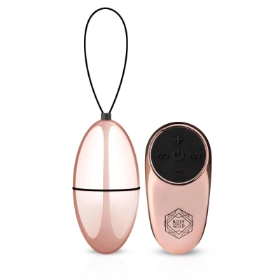 Afbeelding van Rosy Gold Nouveau Vibrating Egg Zonder Afstandsbediening Waterproof Koper Kunststof Vibrerend ei