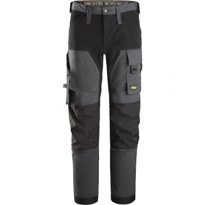 Afbeelding van Snickers Allroundwork 6375 4 weg Stretch Broek Grijs maat 52