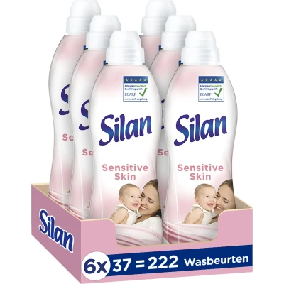 Afbeelding van 2+2 gratis: Silan Wasverzachter Sensitive 37 Wasbeurten 851 ml