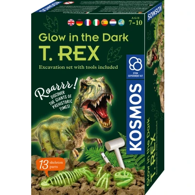 Afbeelding van Glow in the Dark T Rex 1 stuk