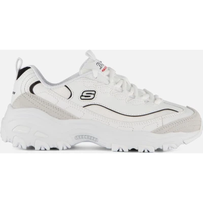 Afbeelding van Skechers D&#039;Lites New Heat Dames Sneakers Wit/Zwart Maat 36