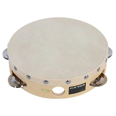 Image de Gewa Tambourin Traditionnel avec Cymbalettes 8&quot;