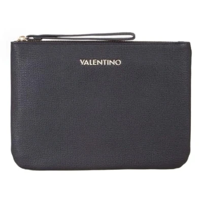 Afbeelding van VALENTINO Toilettas Stereo Re Soft Cosmetic Case Nero Zwart