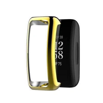 Afbeelding van Fitbit Inspire 2 TPU case (volledig beschermd) Goud