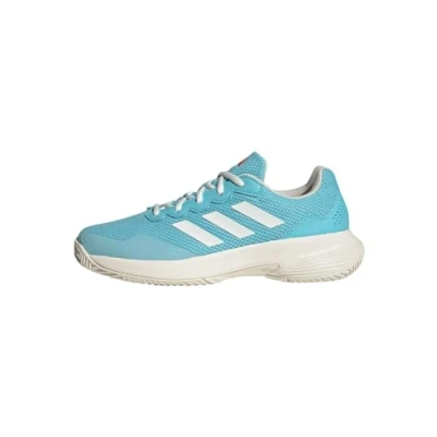 Afbeelding van Gamecourt 2.0 ID1493 Tennisschoenen Dames Light Aqua Off White Bright Red260 9