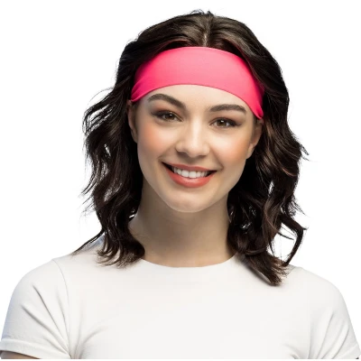 Afbeelding van Boland Hoofdband Retro neon roze Neon,Roze Één maat Volwassenen Unisex 80&#039;s &amp; 90&#039;s Disco