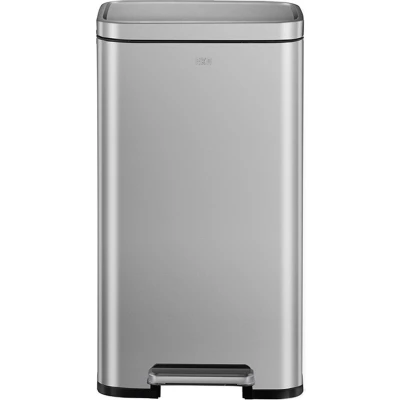Afbeelding van EKO Madison pedaalemmer 30 liter Stainless Steel Plastic Misty mat RVS Prullenbak