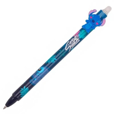 Afbeelding van DISNEY Stitch Random design gelpen, automatisch uitwisbare pen, blauwschrijvend, bureau, school 0,5mm