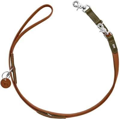 Afbeelding van Hunter Hondenriem Lemvig Cognac &amp; Olijf