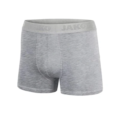 Afbeelding van JAKO Boxershort Premium 2 pack Grijs gemeleerd