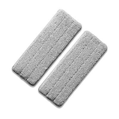 Afbeelding van Starlyf Vervangende microvezeldoeken met klittenband, 32 x 12 cm, voor alle vloertypes, 2 stuks