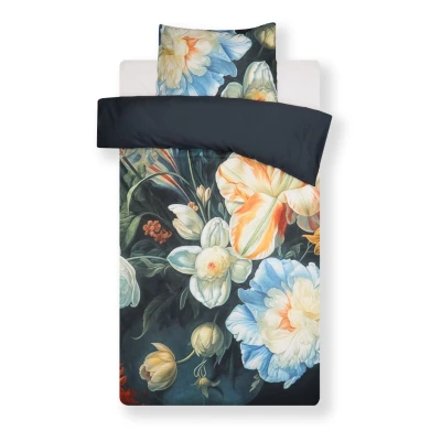 Afbeelding van Vandyck Wonder Night Dekbedovertrekset Blue Ink Lits jumeaux (240x200/220 + 2 Slopen)