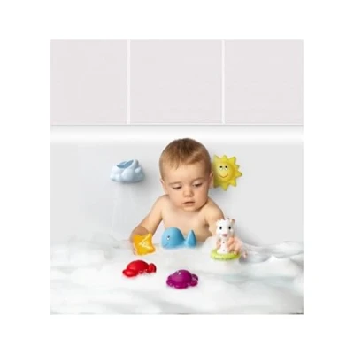 Image de Set de jouets pour Le bain Sophie La Girafe monde marin
