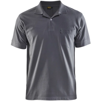 Afbeelding van Blaklader Piqué Polo 3305 1035 Grijs S