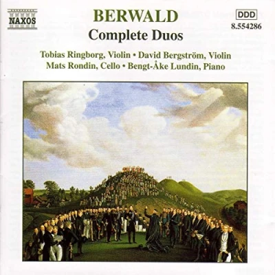 Afbeelding van Tobias Ringborg, David Bergström, Mats Rondin, Bengt Åke Lundin Berwald: Complete Duos (CD)