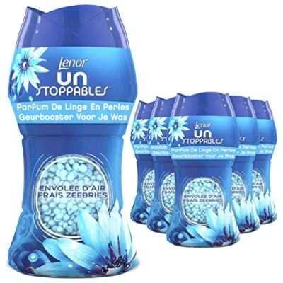 Afbeelding van 6x Lenor In Wash Geurbooster Zeebries 11 Wasbeurten 154 gr