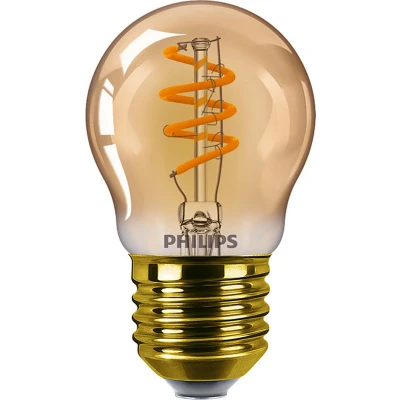 Afbeelding van Philips MasterValue E27 LED Kogellamp 2.6 15W Goud Extra Warm Wit