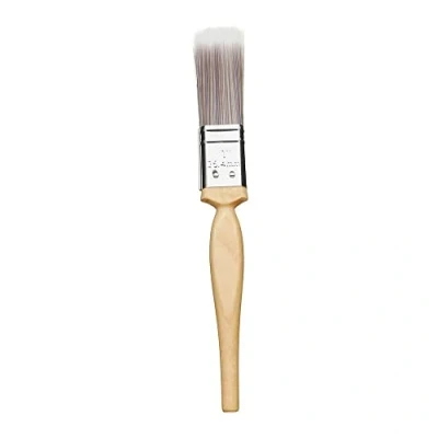 Afbeelding van Fit For The Job 2,5 cm diamantpenseel voor een gladde afwerking met emulsie, glanzende en gesatineerde kleuren op muren, plafonds, meubels, hout metaal