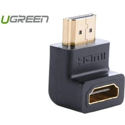 Afbeelding van HDMI Male naar Female Adapter Hoek Omlaag