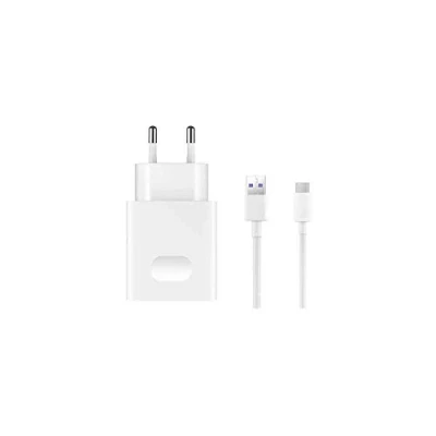 Image de Huawei AP81 Adaptateur secteur 22.5 Watt 5 A QC (USB) sur le câble : USB C blanc