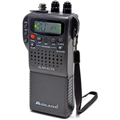 Afbeelding van Midland Alan 42 DS draagbare AM/FM multi band ontvanger voor alle landen van de Europese Unie