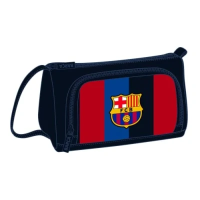 Afbeelding van Schooletui met Accessoires F.C. Barcelona Kastanjebruin Marineblauw (32 Onderdelen)
