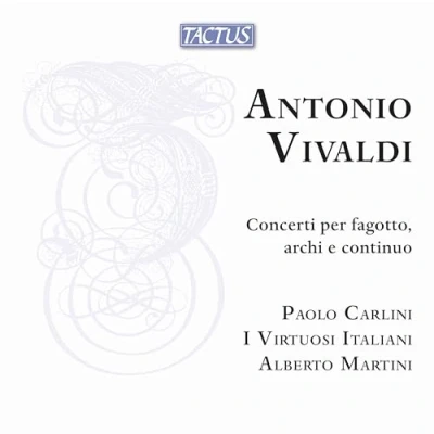 Afbeelding van Paolo Carlini, I Virtuosi Italiani, Alberto Martini Vivaldi: Concertos For Bassoon, Strings And Continuo (CD)