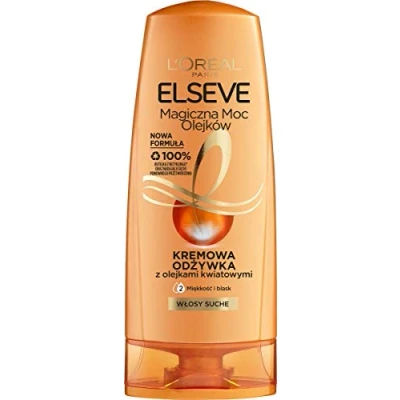 Image de L&#039;Oreal Paris Hair Care Elseve Puissance Magique Huiles Crème Après shampoing Cheveux Secs 200 Ml