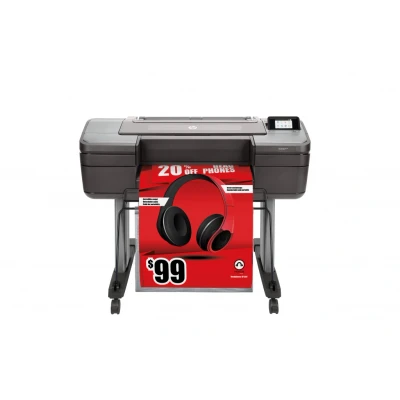 Afbeelding van HP Designjet Z6 24 in PostScript printer grootformaat Inkjet Kleur 2400 x 1200 DPI A1 (594 841 mm)