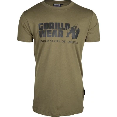 Afbeelding van Gorilla Wear Classic Tshirt print, Heren, Maat: XXL, Dark green