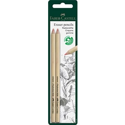 Afbeelding van Faber Castell Perfection 7056 Gumpotlood, 2 Stuks, Beige