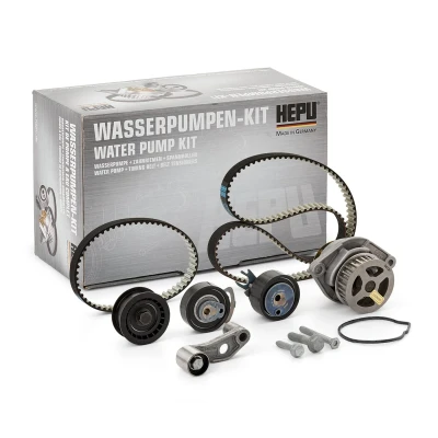 Afbeelding van HEPU PK05570 Waterpomp + Distributieriem Set Met spanelement VOLKSWAGEN: Golf 4, 6, 5, SEAT: Leon II Hatchback, Ibiza 3