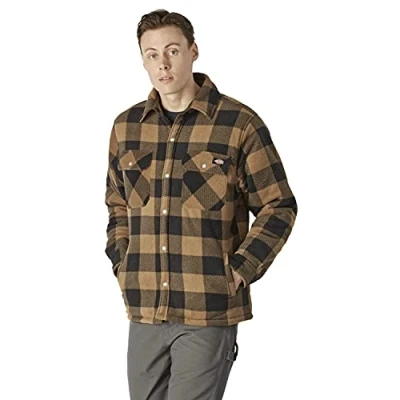 Afbeelding van Dickies Portland shirt (EX. DSH5000) DK0A4XTA Khaki / Black