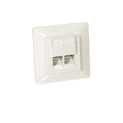 Afbeelding van equip, Stopcontacten, Doos 2x inbouw/opbouw Perlwe