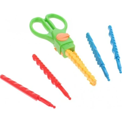 Afbeelding van Toi Toys Kartelschaar met 9 Verschillende Patronen+