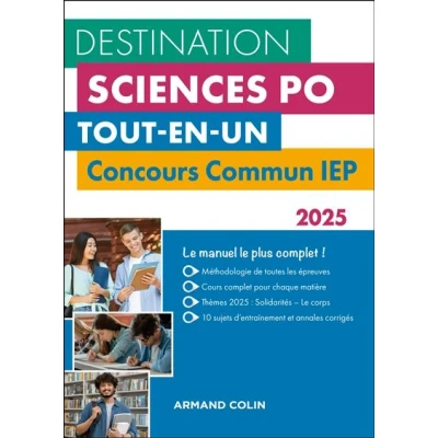 Image de Destination Sciences Po Concours commun IEP 2025