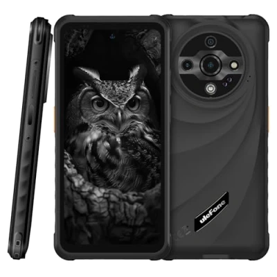 Afbeelding van Ulefone Armor X31 Pro 5G Smartphone, onbreekbaar, camera 64 MP + 25 (nachtzicht en ontspiegelde zaklamp), 16 GB 256 GB, 6,56 inch HD+ 120 Hz, Android 14 IP68 waterdichte telefoon, GPS NFC