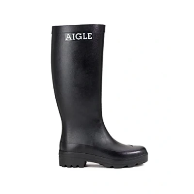 Afbeelding van Aigle Atelier Regenlaarzen voor heren, zwart, 44 EU, Zwart
