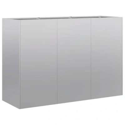 Afbeelding van vidaXL Plantenbak 120x40x80 cm gegalvaniseerd staal