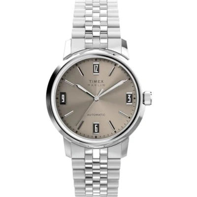 Afbeelding van Timex Marlin TW2W59200 Horloge Staal Zilverkleurig Ø 40 mm