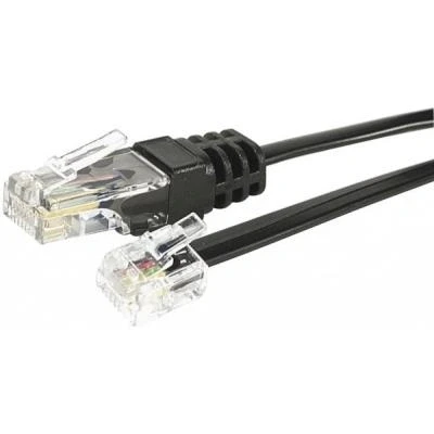Image de Cordon De Raccordement Téléphonique Rj11 Rj45 1 M