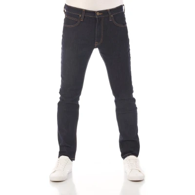 Afbeelding van Lee Heren Jeans Broeken Luke Slim tapered Fit Blauw Volwassenen Denim Jeansbroek