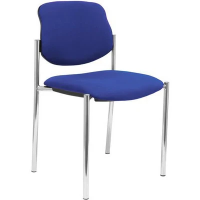 Afbeelding van Receptiestoel Villalgordo P&amp;C BALI229 Imitatieleer Blauw