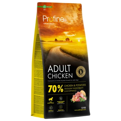 Afbeelding van Profine Adult Kip Hondenvoer 12 kg Voor Volwassen Honden Van Alle Rassen