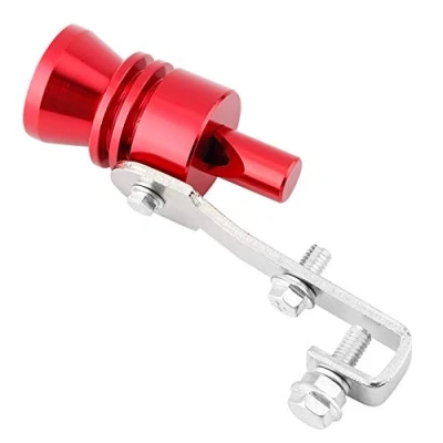 Afbeelding van auto turbofluitje Universele Turbo uitlaatpijp voor ATV SUV accessoires (rood)