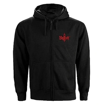 Afbeelding van Slipknot Vest met capuchon XS 9 Point Star Zwart