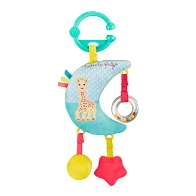 Afbeelding van Sophie de giraf Muziekmobiel Boxmobiel Muziekdoosje Babyspeelgoed Kraamcadeau Babyshower cadeau 43x14.5x5.7 cm Vanaf 0 maanden 100% Polyester